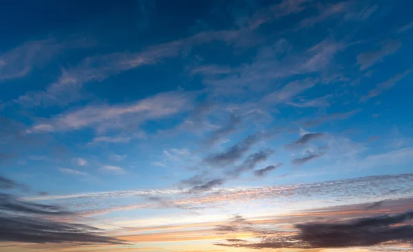 Céu por do sol Fundo . — Fotografia de Stock