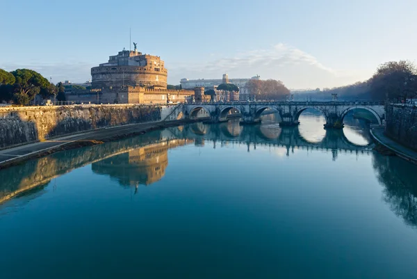 Rome city morning view, Italy. — Stock Photo, Image