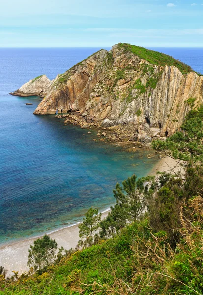 Silencio beach (Španělsko). — Stock fotografie