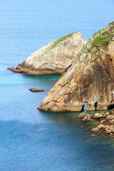Rocks near Silencio beach (Spain). — Stock Photo, Image