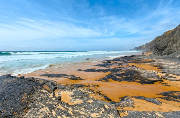 Spiaggia di Castelejo (Algarve, Portogallo ). — Foto Stock