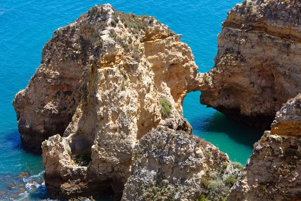 Cabo de Ponta da Piedade (Lagos, Algarve, Portugal). — Foto de Stock
