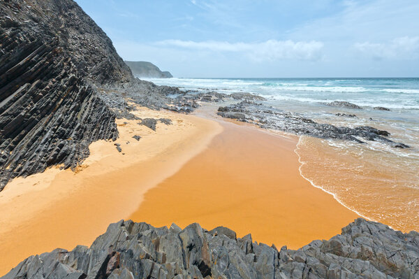 Castelejo beach (Algarve, Portugal). 