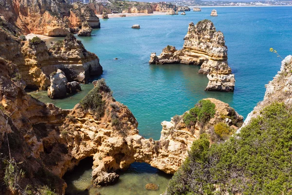 Ponta da Piedade (Lagos, Algarve, Portugalsko). — Stock fotografie