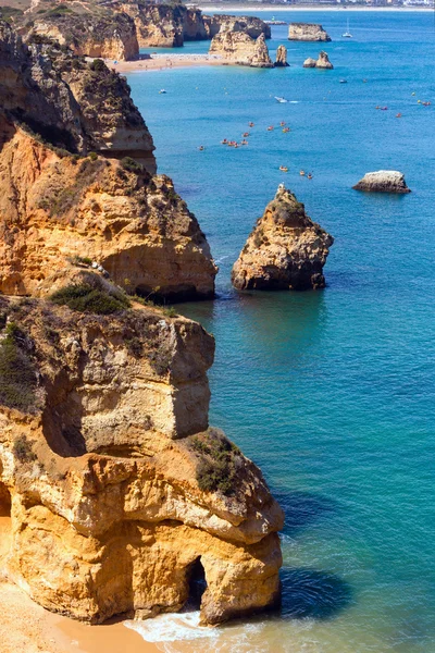 Ponta da Piedade (Lagos, Algarve, Portugal). — Fotografia de Stock