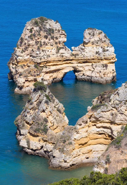 Ponta da Piedade (Lagos, Algarve, Portugal). — Fotografia de Stock