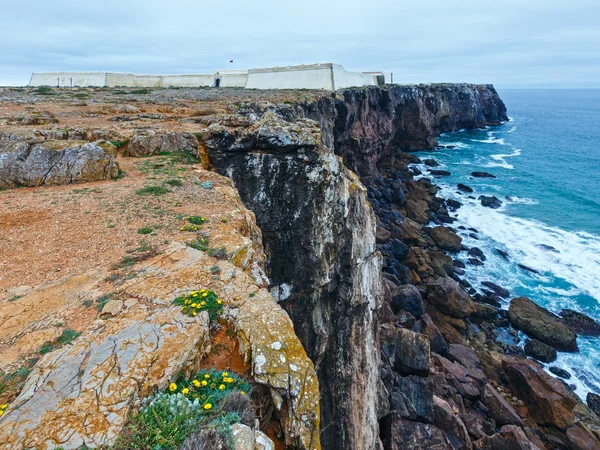 Atlantic ocean coast view (Algarve, Portugal). — Stock Photo, Image