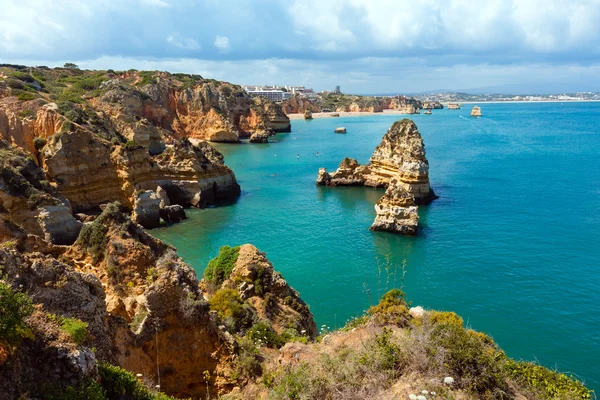 Ponta da Piedade (Lagos, Algarve, Portugal) ). — Foto de Stock