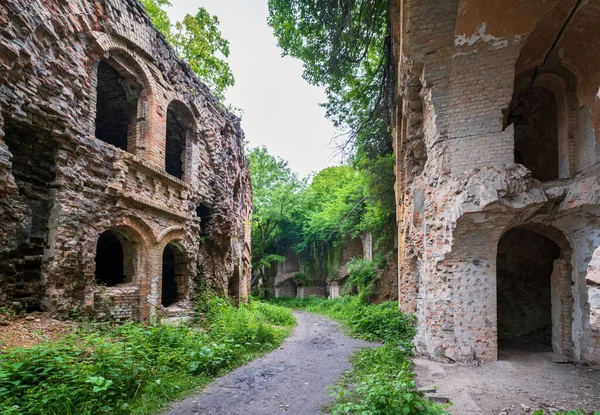 Övergiven Militär Tarakaniv Fort Andra Namn Dubno Fort New Dubna — Stockfoto