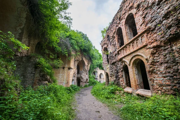 Opuszczony Fort Wojskowy Tarakaniw Inne Nazwy Fort Dubno Nowa Twierdza — Zdjęcie stockowe