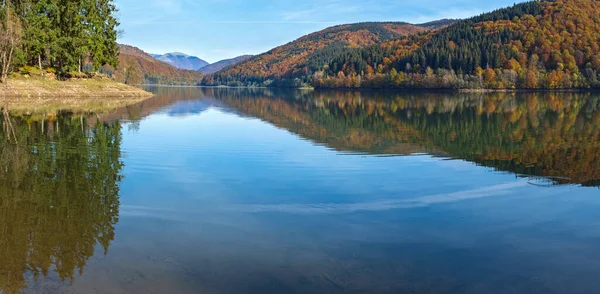 Réservoir Eau Vilshany Sur Rivière Tereblya Transcarpathie Ukraine Lac Pittoresque — Photo