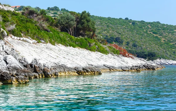 Verano Cefalonia vista costa (Grecia ) —  Fotos de Stock