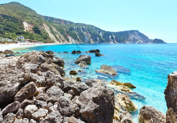 Petani strand (kefalonia, griechenland) — Stockfoto