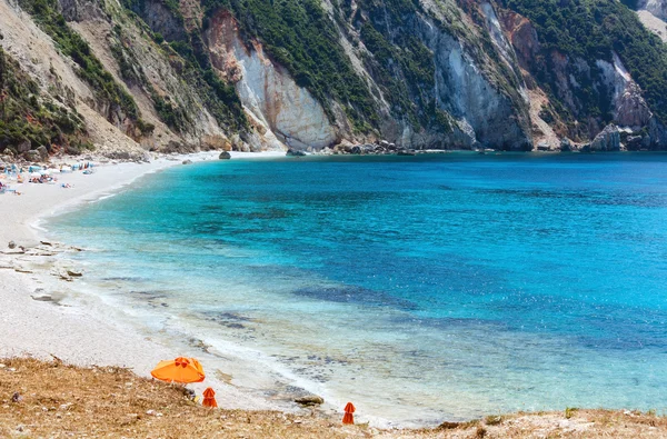 Petani strand (kefalonia, Griekenland) — Stockfoto