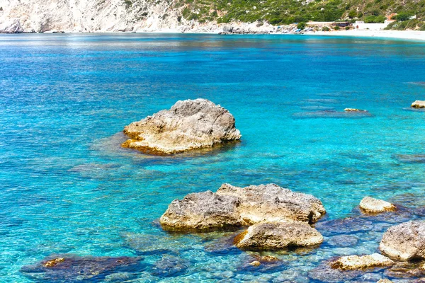 Petani plaży (kefalonia, Grecja) — Zdjęcie stockowe