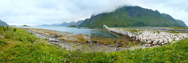 Lofoten summer panorama (Norway). — Stock Photo, Image