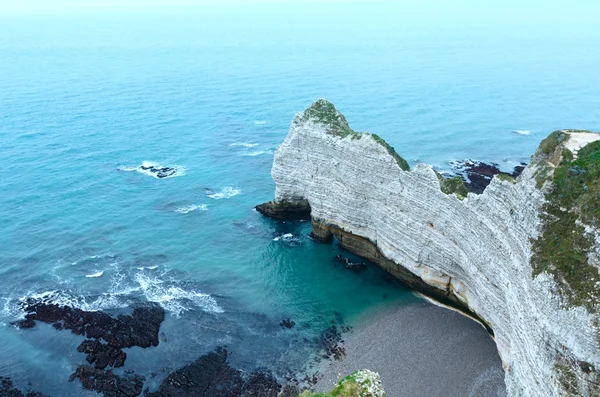 Olifant klif in etretat, Frankrijk. — Stockfoto