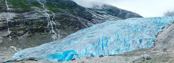 查看 nigardsbreen 冰川 （挪威) — 图库照片