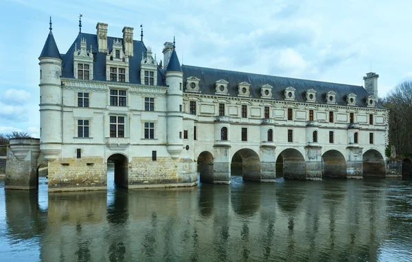 Zamku Chenonceau lub Panie zamek (Francja). — Zdjęcie stockowe