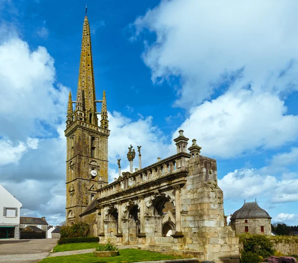 Arc de Triomphe Sizun içinde. Brittany, Fransa. — Stok fotoğraf