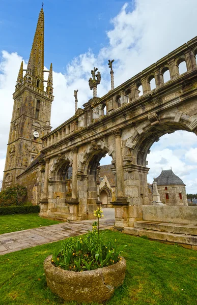 Arc de Triomphe in Sizun. Brittany, France. — Stock Photo, Image