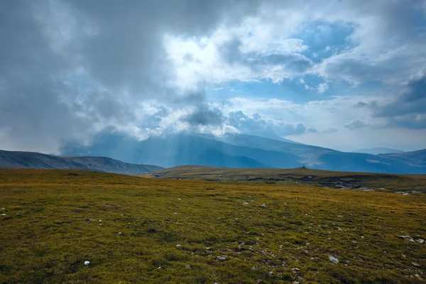 Summer Transalpina road (Carpathians,  Romania). — Stock Photo, Image