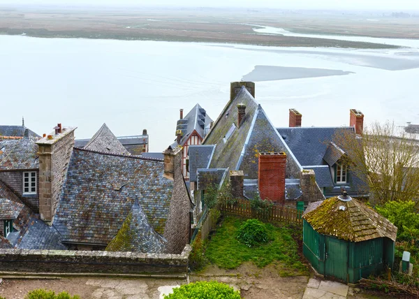 Mont Saint-Michel (Fransa) — Stok fotoğraf