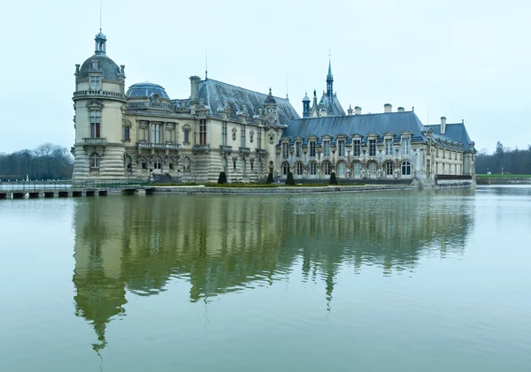 Chateau de Chantilly (Франция) ). — стоковое фото