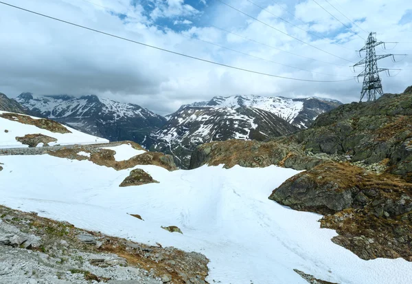 Summer mountain landscape (Grimsel Pass, Switzerland) — Stock Photo, Image