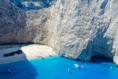 navagio beach (zakynthos, Yunanistan)