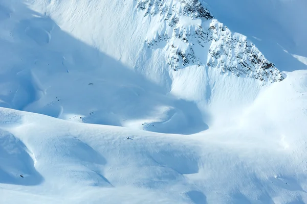 Vinter bergsutsikt (Österrike) — Stockfoto