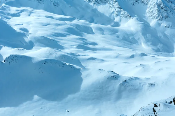 Vinter bergsutsikt (Österrike) — Stockfoto