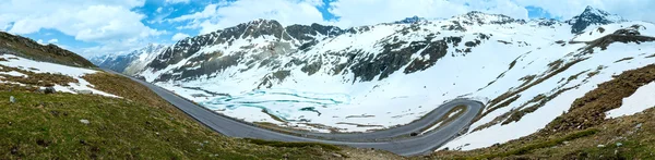 Zomer Alpen bergpanorama (Oostenrijk). — Stockfoto