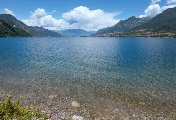 Vista sul lago di Como (Italia) ) — Foto Stock