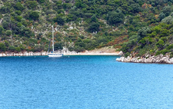 Vista al mar del verano (Grecia ) — Foto de Stock