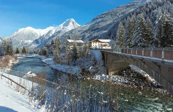 Aldeia de Haselgehr (Áustria, Tirol ) — Fotografia de Stock