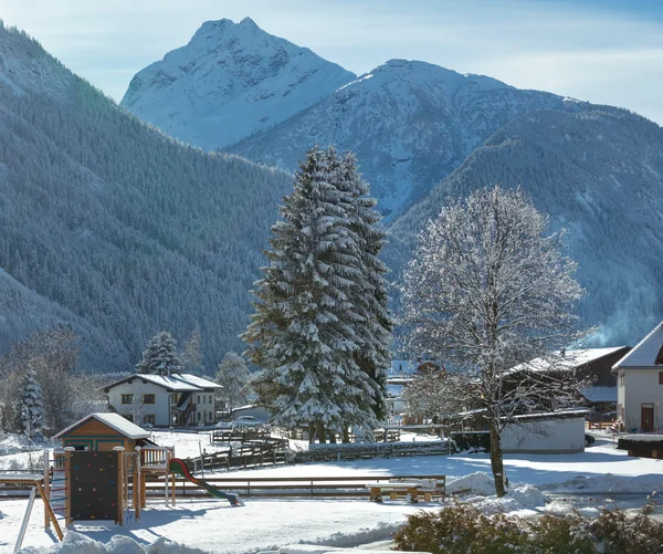Haselgehr Köyü (Avusturya, Tirol) — Stok fotoğraf