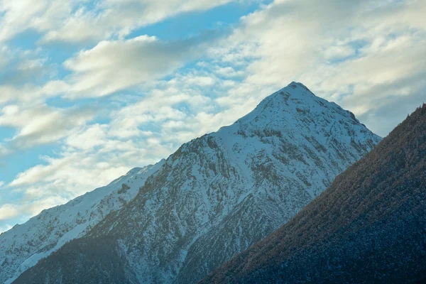 Χειμερινό βουνό τοπίο, Αυστρία. — Φωτογραφία Αρχείου