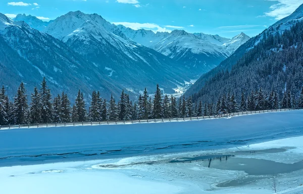 Winter mountain landscape, Austria. — Stock Photo, Image