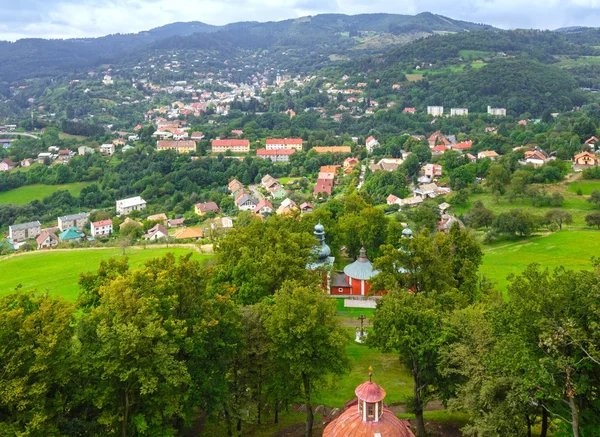 Άποψη για Κρίσταλ Stiavnica (Σλοβακία) — Φωτογραφία Αρχείου