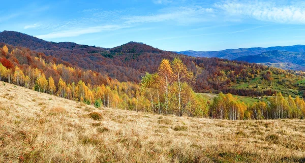 Höstens bergsutsikt — Stockfoto
