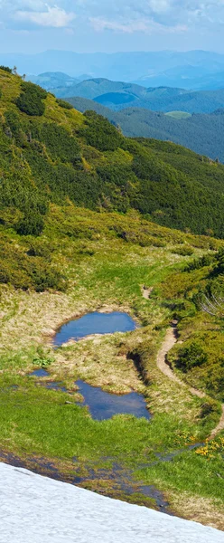 Widok na góry lato — Zdjęcie stockowe