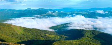 Yaz Clear mountain panorama görünüm