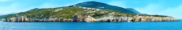 Cuevas azules en Zakynthos (Grecia) ). —  Fotos de Stock