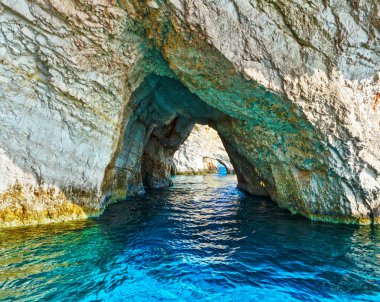 The Blue Caves in Zakynthos (Greece) clipart