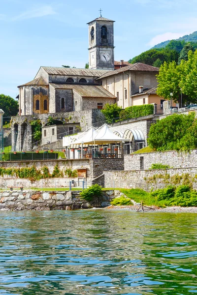 Lac de Côme (Italie) vue sur la côte . — Photo