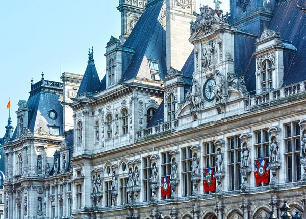 Hotel de Ville, Paris, Fransa'da Belediye Binası