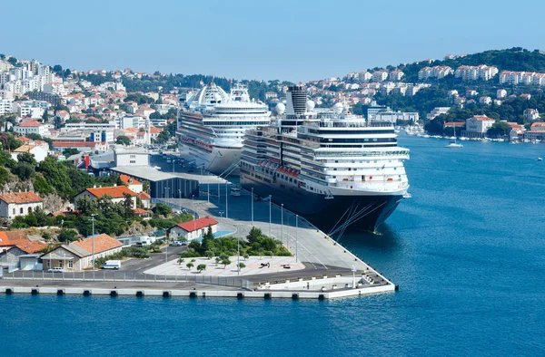 Porto marítimo (Dubrovnik City, Croácia ) — Fotografia de Stock