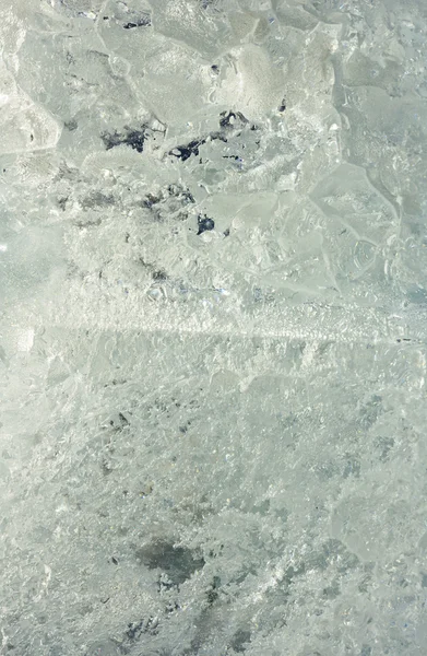 Παγόμορφο μπλοκ του πάγου closeup. — Φωτογραφία Αρχείου
