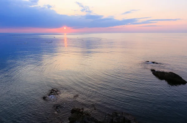 海景日出. — 图库照片